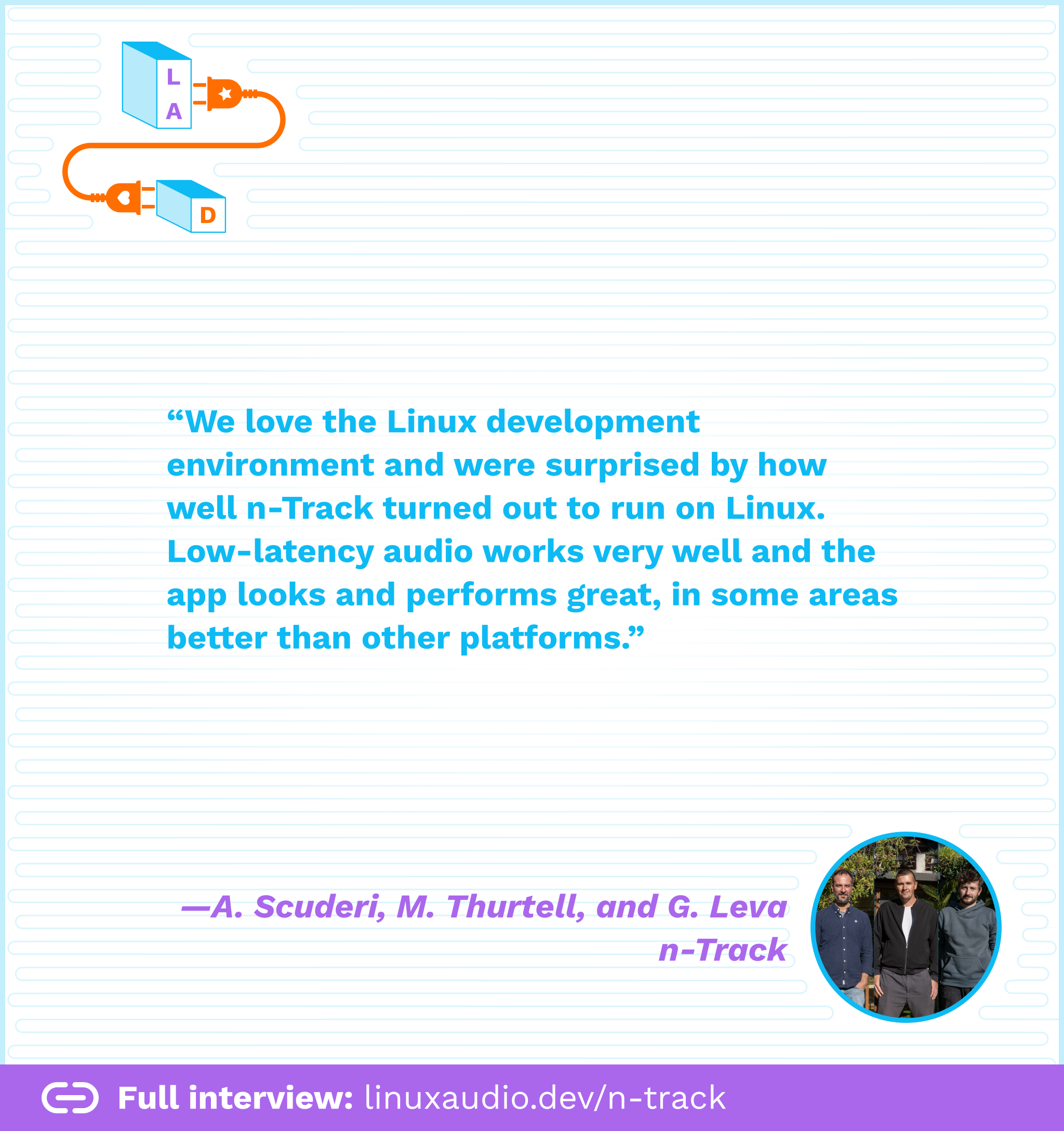 Quote from n-Track about Linux Audio Development